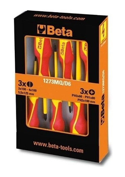 1273MQ/D6 Izoleli Tornavida Takımı