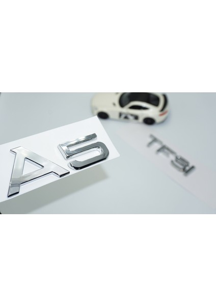 Audi A5 Tfsi Krom Abs 3m 3D Bagaj Yazı Logo