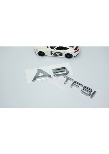 Audi A5 Tfsi Krom Abs 3m 3D Bagaj Yazı Logo