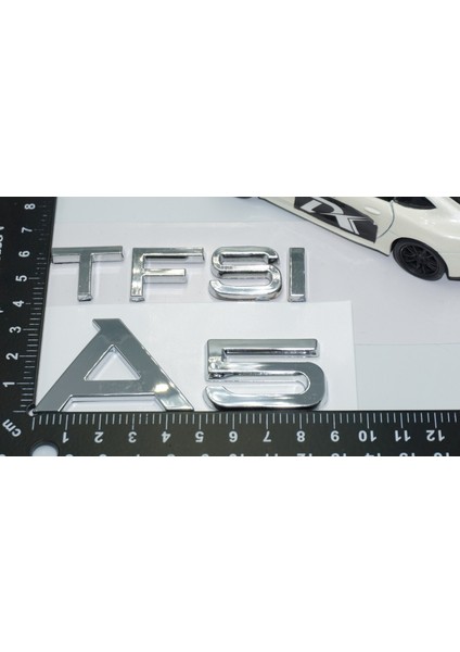 Audi A5 Tfsi Krom Abs 3m 3D Bagaj Yazı Logo