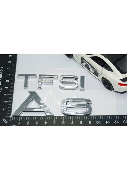 Audi A6 Tfsi Krom Abs 3m 3D Bagaj Yazı Logo modelleri