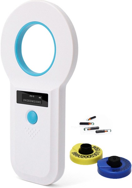 W90B Evcil Hayvan Mikroçip Okuyucu Bluetooth İle Bilgisayara Aktarma Özellikli Hafızalı Şarjlı RFID