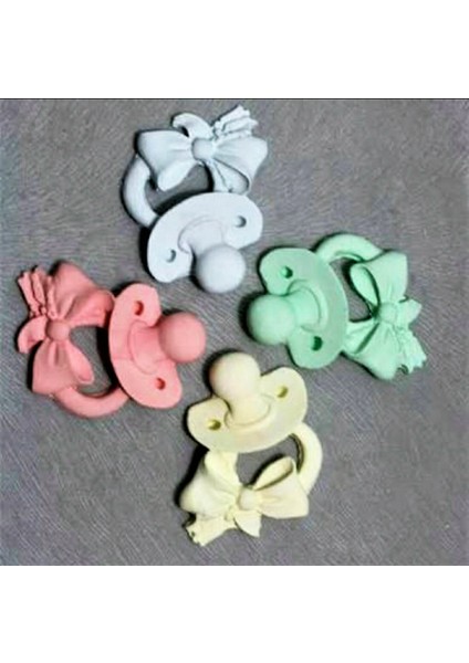 Üç Boyutlu Kurdeleli Emzik 7cm K-075 indirimleri