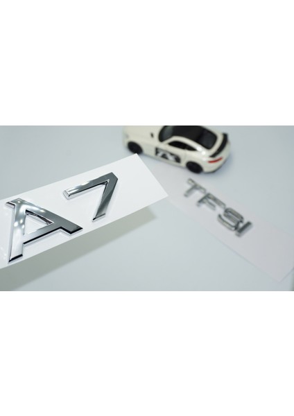 Audi A7 Tfsi Krom Abs 3m 3D Bagaj Yazı Logo