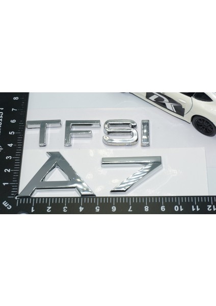 Audi A7 Tfsi Krom Abs 3m 3D Bagaj Yazı Logo
