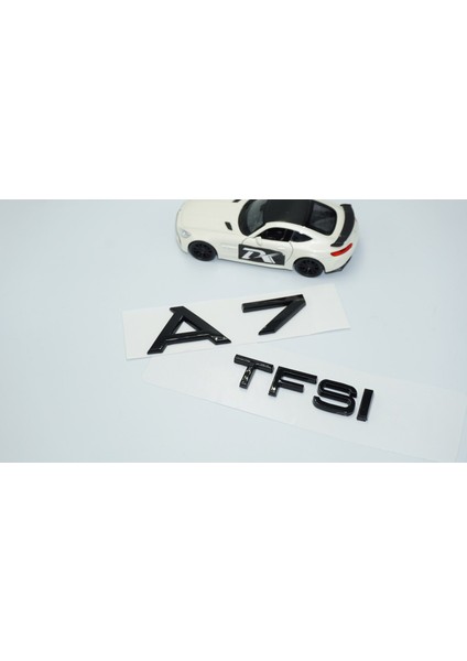 Audi A7 Tfsi Parlak Siyah Abs 3m 3D Bagaj Yazı Logo