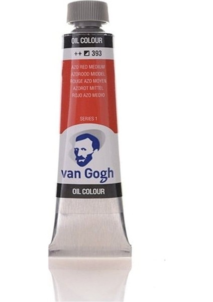 Yağlı Boya 40ML 393 Azo Red Medium