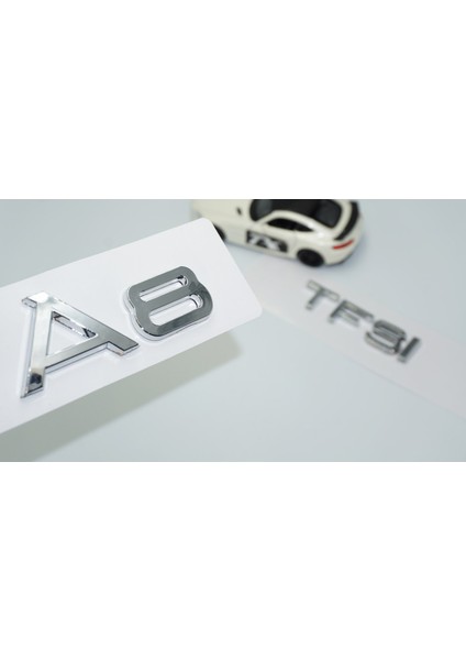 Audi A8 Tfsi Krom Abs 3m 3D Bagaj Yazı Logo
