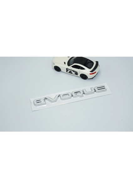 Evoque Bagaj Beyaz 3m 3D Yazı Logo Range Rover Ile Uyumlu