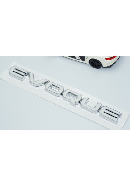 Evoque Bagaj Beyaz 3m 3D Yazı Logo Range Rover Ile Uyumlu modelleri