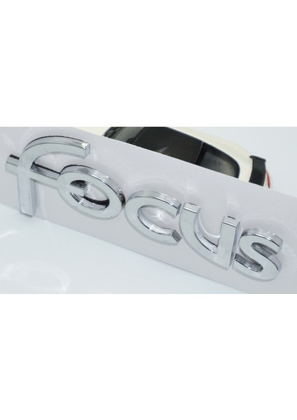 Ford Focus Logo 99 2007 Bagaj 3m 3D Krom Abs Logo Amblem