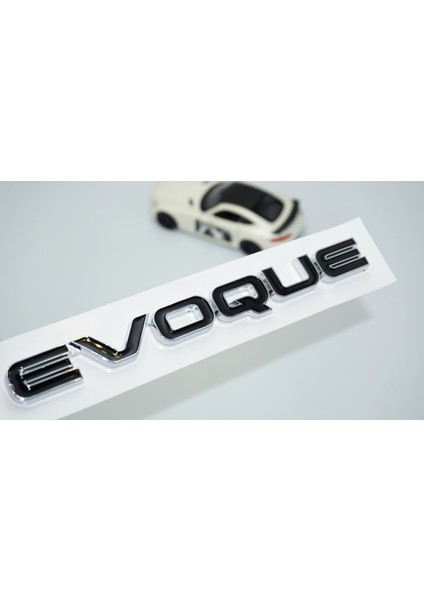 Evoque Bagaj Siyah 3m 3D Yazı Logo Range Rover Ile Uyumlu