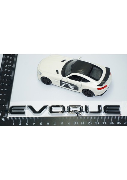 Evoque Bagaj Siyah 3m 3D Yazı Logo Range Rover Ile Uyumlu fırsatları