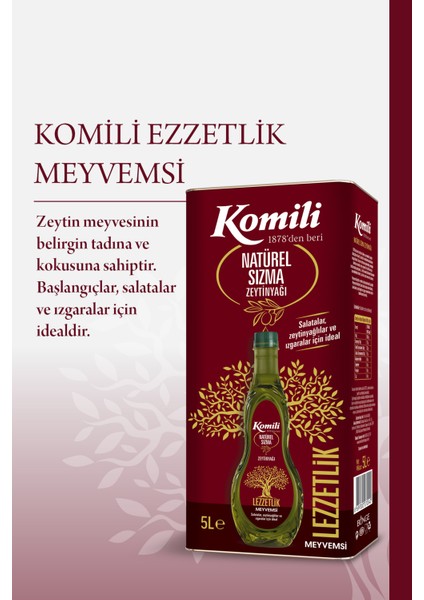 Sızma Zeytinyağı 5  lt