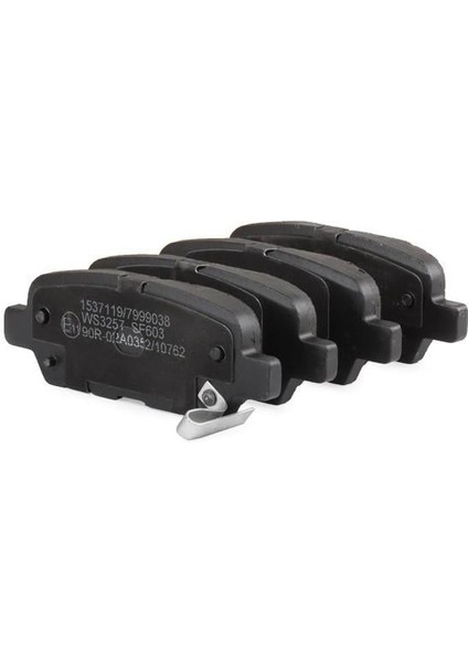 Fren Balata Qashqai J10 06-13 / X-Trail T30 02-07 / Juke F15 10-19 Disk Arka
