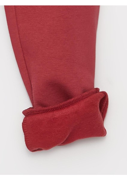 Kids Beli Lastikli Basic Kız Çocuk Jogger Eşofman Altı