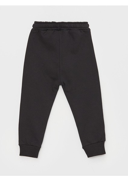 Baby Beli Lastikli Baskılı Erkek Bebek Jogger Eşofman Alt fırsatları