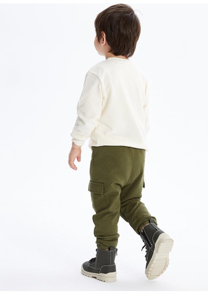Baby Beli Lastikli Basic Erkek Bebek Jogger Eşofman Altı