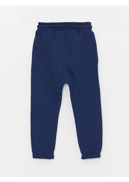 Baby Beli Lastikli Baskılı Erkek Bebek Jogger Eşofman Alt