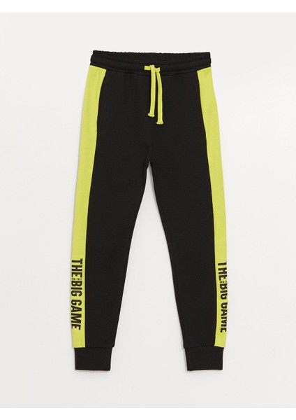 Kids Beli Lastikli Baskılı Erkek Çocuk Jogger Eşofman Altı modelleri