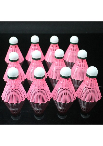 Oynanabilir Naylon Plastik Badminton 12'li (Yurt Dışından)