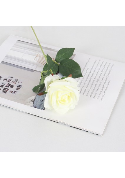 Flannelette Gülleri Benzetildi Qixi Valentine'ın Günü Evde Düğün Dekorasyonu Sahte Çiçekler Gül Duvarı Su Simülasyonu Çiçekler (Yurt Dışından)