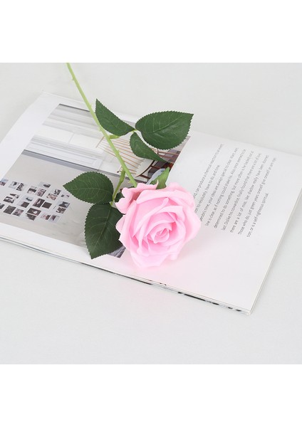 Flannelette Gülleri Benzetildi Qixi Valentine'ın Günü Evde Düğün Dekorasyonu Sahte Çiçekler Gül Duvarı Su Simülasyonu Çiçekler (Yurt Dışından)