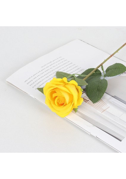 Flannelette Gülleri Benzetildi Qixi Valentine'ın Günü Evde Düğün Dekorasyonu Sahte Çiçekler Gül Duvarı Su Simülasyonu Çiçekler (Yurt Dışından)