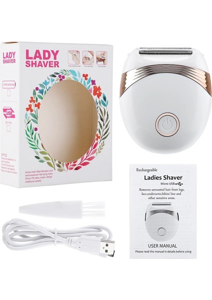Kadın Saç Çıktırıcı Elektrik Epilatör Kadın Gölge Makinesi Ağrısız Saç ve Kullanımı Çıktırıcı Yeniden Taşınabilir Bikini Bacak Razor (Yurt Dışından)
