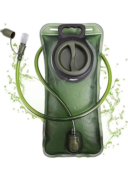 Water Bladder Hydration 2l Büyük Kapasitet Eva Su Bagları Reservoir Çalışan Dönüş Hydration Water Storage Bag (Yurt Dışından)
