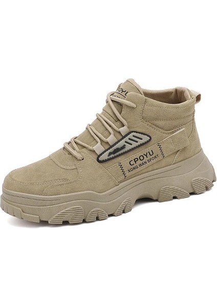 Erkekler Martin Çizmeler Nefes Tutmak Sıcak Deri Çizmeler Rahat Ayakkabılar Erkek El Yap Imı Su Geçirmez Yar Im Çizmeler Iş Elbisesi Rahat Kısa (Yurt Dışından)