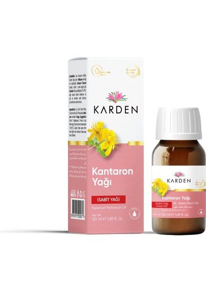 Kantaron Yağı 50 ml