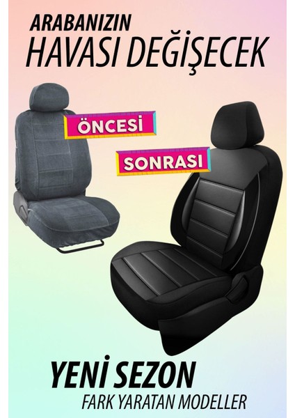 Jet Deri Fiat Tipo Uyumlu Oto Koltuk Kılıfı