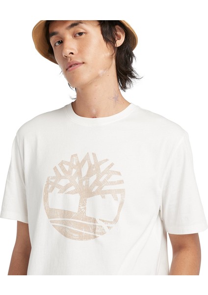 TB0A5UEK Garment Dye Logo Graphic Tee Erkek T-Shirt fiyatları