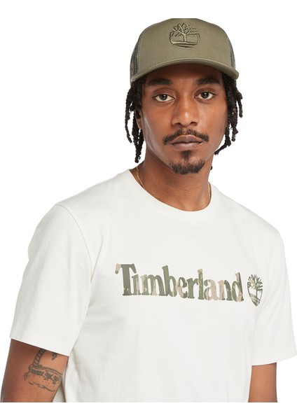 TB0A5UNF Camo Linear Logo Tee Erkek T-Shirt