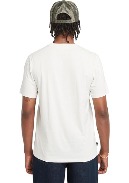 TB0A5UNF Camo Linear Logo Tee Erkek T-Shirt