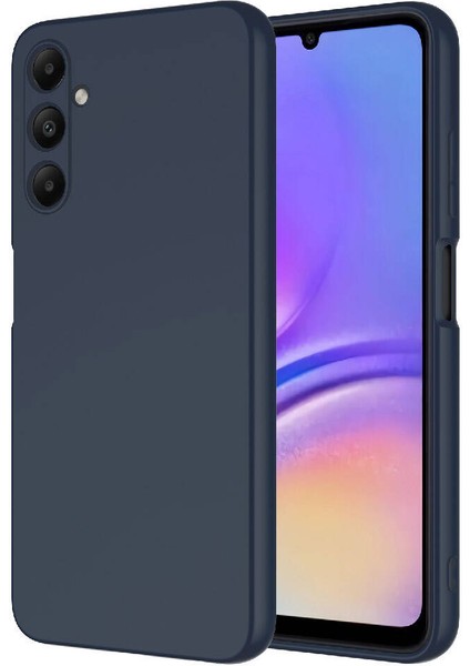 Caseworld Samsung Galaxy A05S Kapak Içi Kadife Kamera Korumalı Lansman Silikon Kılıf - Lacivert