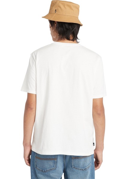 TB0A5UEK Garment Dye Logo Graphic Tee Erkek T-Shirt fırsatları