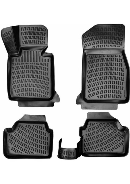 Cadillac Escalade Esv Bench Seating 8 Koltuklu 2021 Sonrası Siyah 3D Havuzlu Paspas