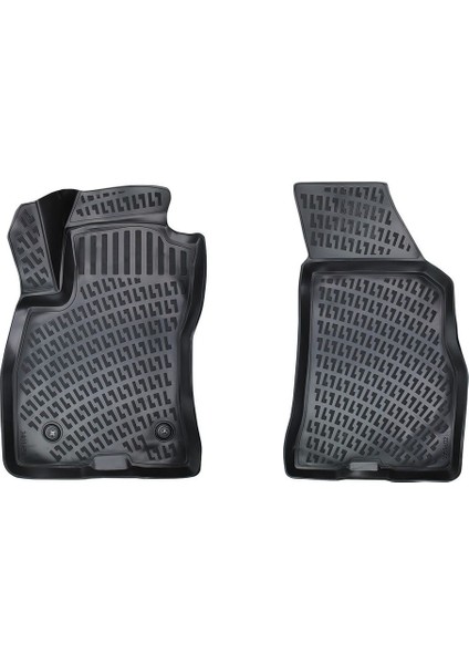 Rizline Fiat Fiorino Dizel Panelvan 2020 Sonrası 3D Havuzlu Paspas