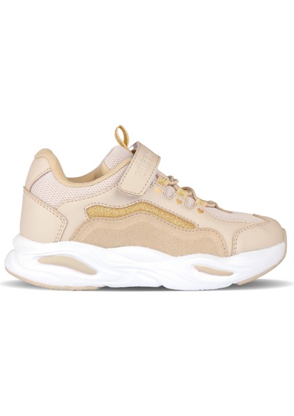 Chou Hafif Kız Okul Öncesi Bej Spor Ayakkabı