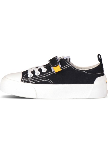 Lee Basic Unisex Çocuk Siyah Spor Ayakkabı