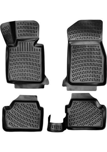 Ford Bronco - 4 Kapı/halı Zemin 2021 Sonrası Siyah 3D Havuzlu Paspas modelleri