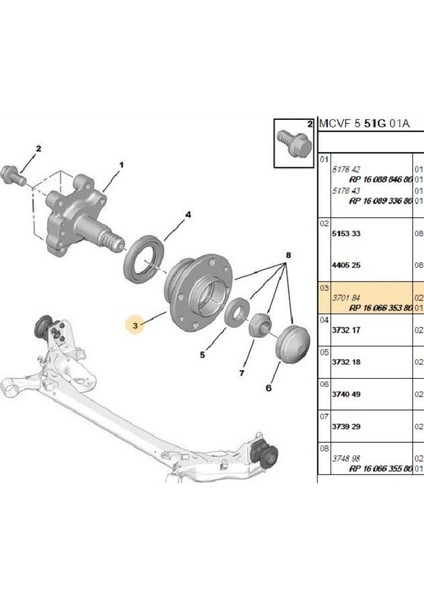 Arka Teker Bilyası Bipper Nemo (VKBC20030-3701.84) fiyatları