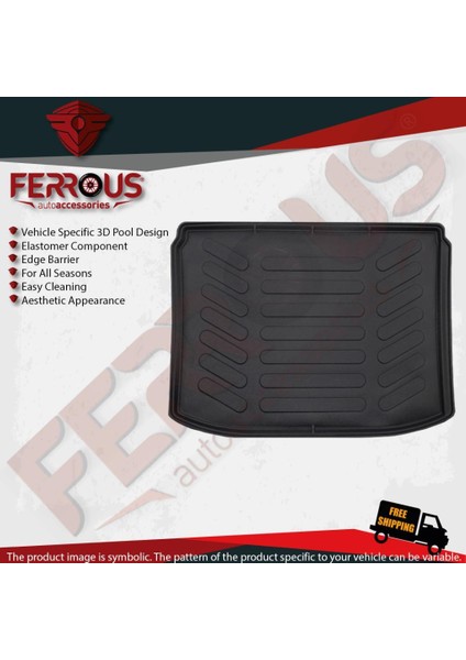 Nissan Qashqai Ferrous Ferrous 4d Paspas ve 3D Bagaj Havuzu 2007 2014 modelleri