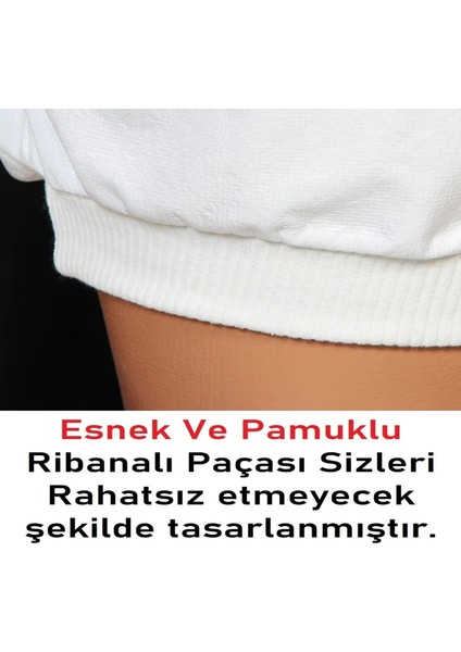 %100 Pamuk Yıkanabilir Ribanalı Hasta Külotu Mesane Külotu Emici Külot