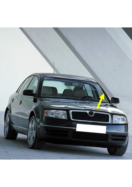 Skoda Superb 2002-2008 Ön Cam Sol Direk Su Tutma Çıtası 3B0854327C