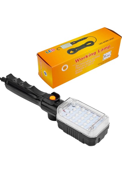 PM-14323 Seyyar 10 Metre Kablolu 25 Ledli Çalışma Lambası ( Lisinya )