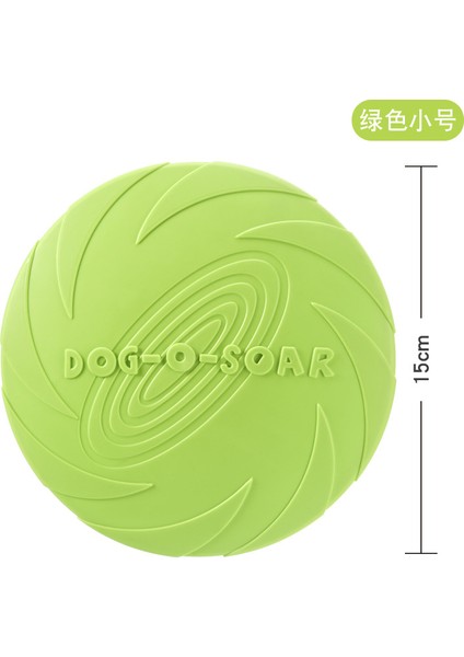 Köpek Frizbisi Köpek Isırmasına Dayanıklı Frizbi Evcil Hayvan Eğitimi Frizbisi 15CM (Yurt Dışından)