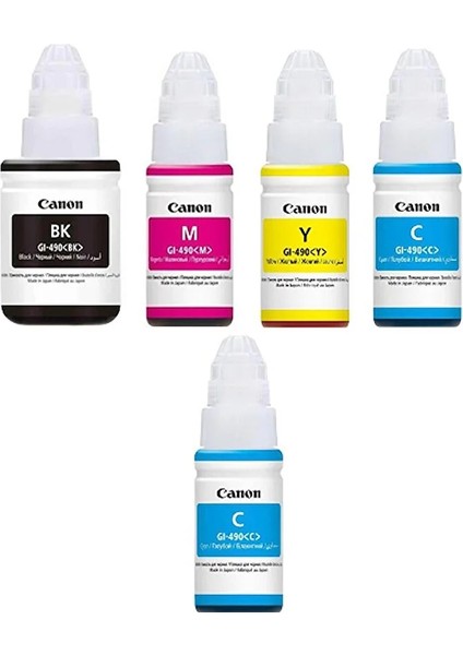 Canon GI-490 / G2410 Orjina Mürekkep Takımı +1 Mavi Hediyeli